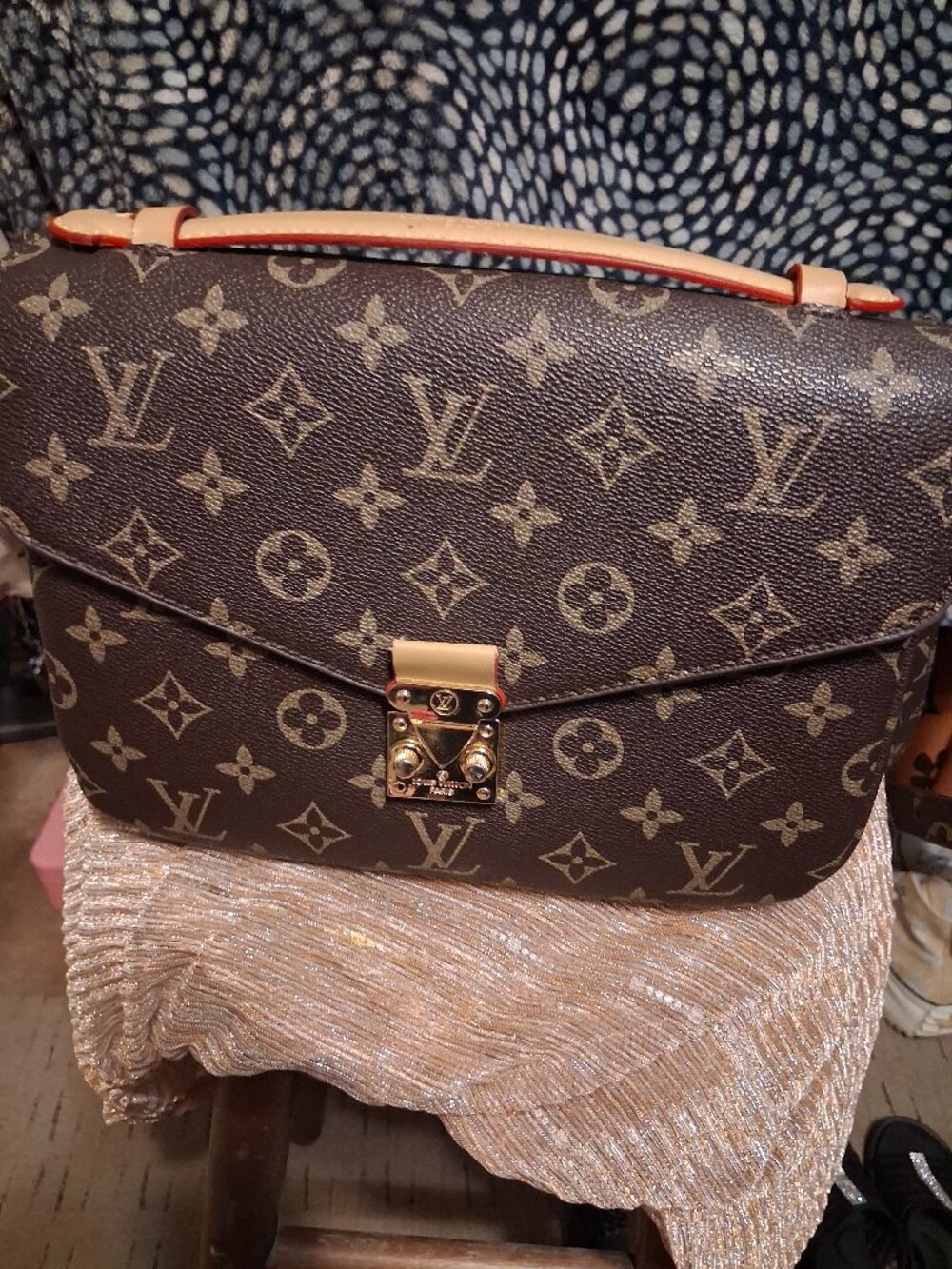 Designer inspired brown bag